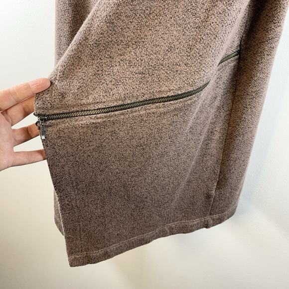 Chalet et Ceci Women Open Front Sleeveless Cardigan Sz L Lagenlook Boho Knit USA - Picture 3 of 12